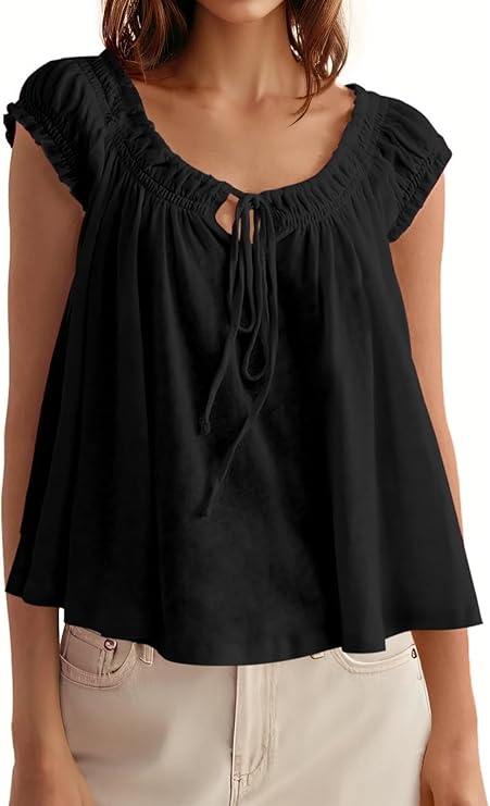 TLDSW - Front Tie Sleeveless Top