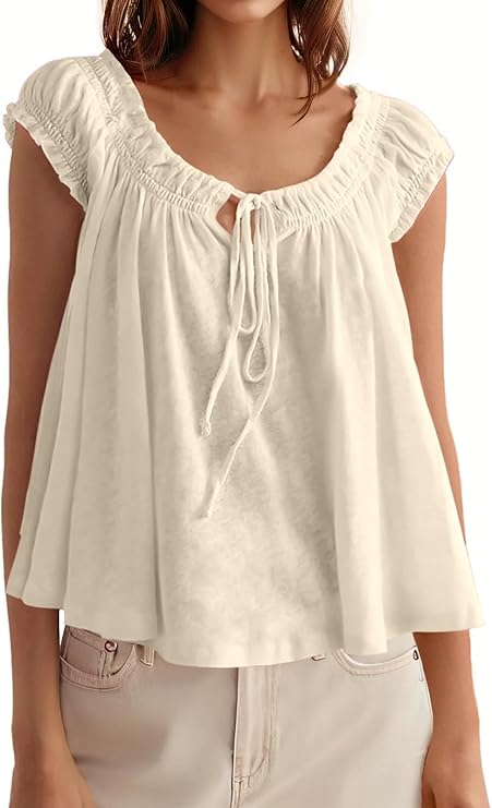 TLDSW - Front Tie Sleeveless Top
