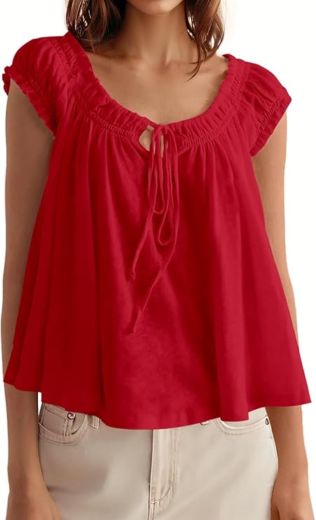TLDSW - Front Tie Sleeveless Top