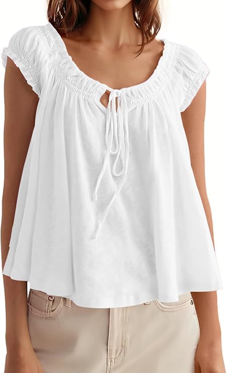 TLDSW - Front Tie Sleeveless Top