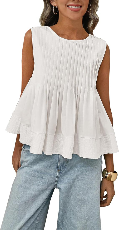 TLDSW - Babydoll Sleeveless Top